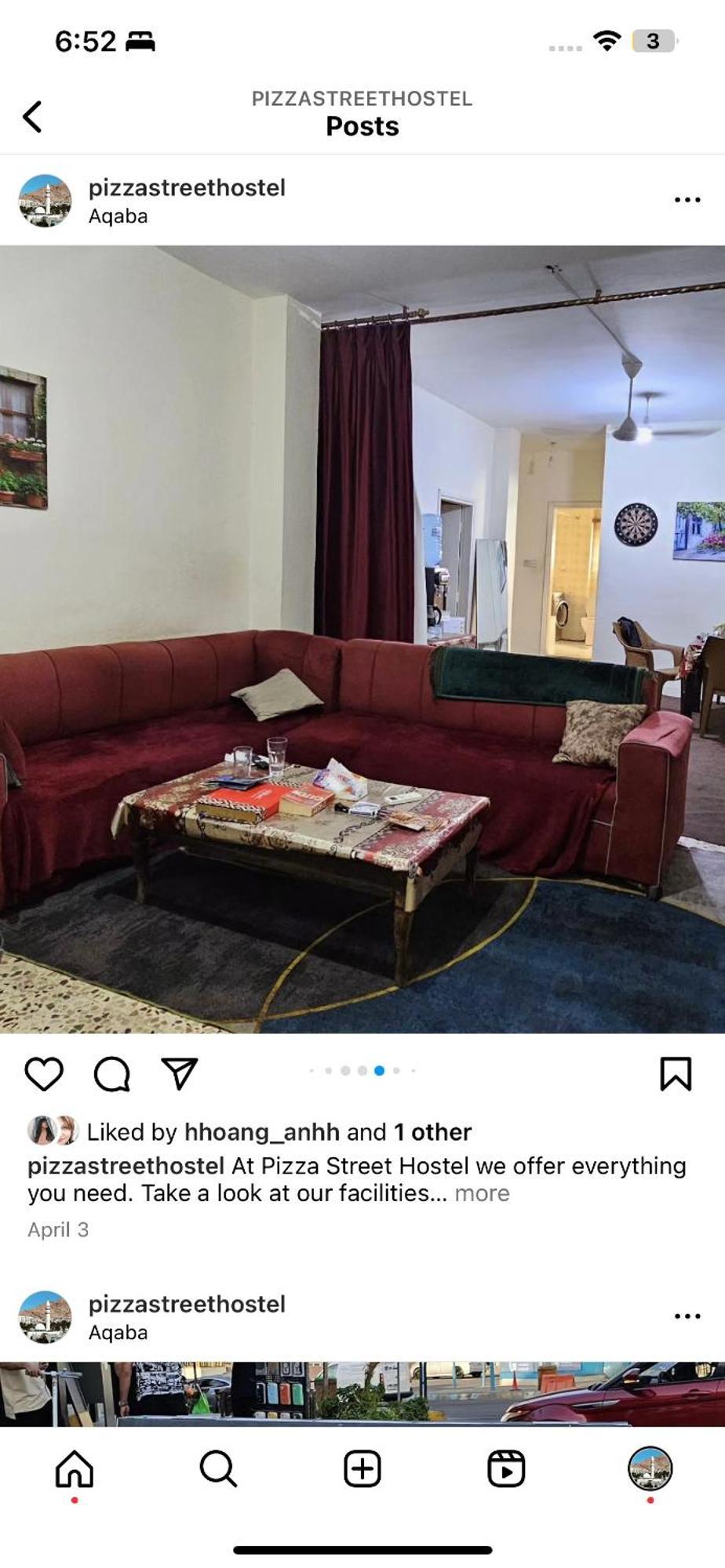 עקבה Pizza Street Hostel מראה חיצוני תמונה